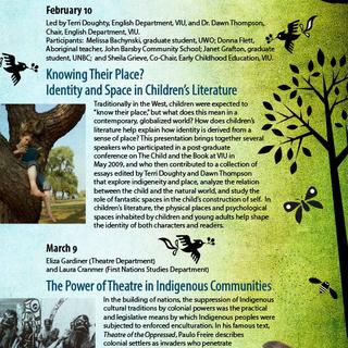 Spring 2012 Colloquium Series Poster