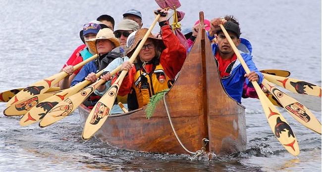 canoe snuneymuxw people